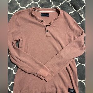 Abercrombie and Fitch thermal shirt long sleeve